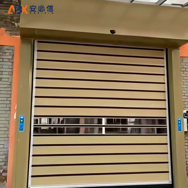 周口铝制高速门